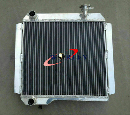 3 Row Aluminum Radiator & Fan Shroud for Land Cruiser BJ42 BJ45 BJ46 (1984-1990)