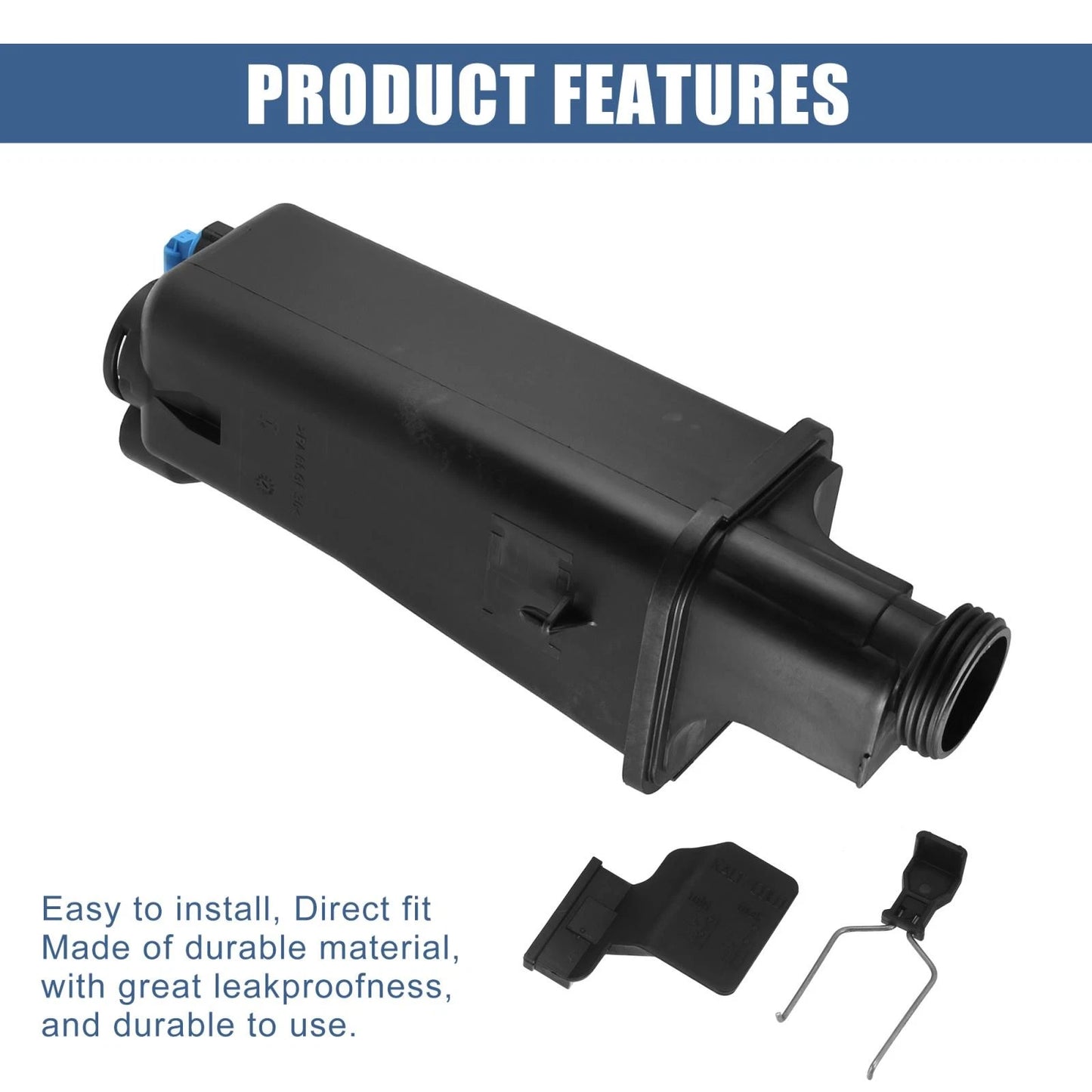 Coolant Reservoir Tank for BMW 330xi 325Ci 325xi 325i 330Ci (2001-2006)