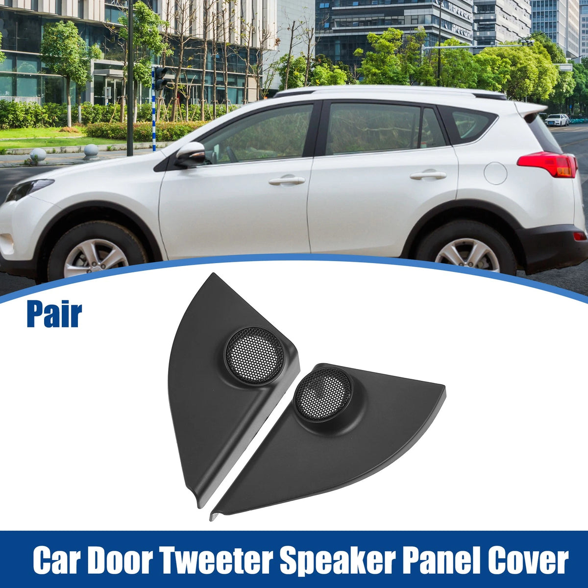 Car Door Tweeter Speaker Panel Cover Trim  for Toyota RAV4 (2013-2018)