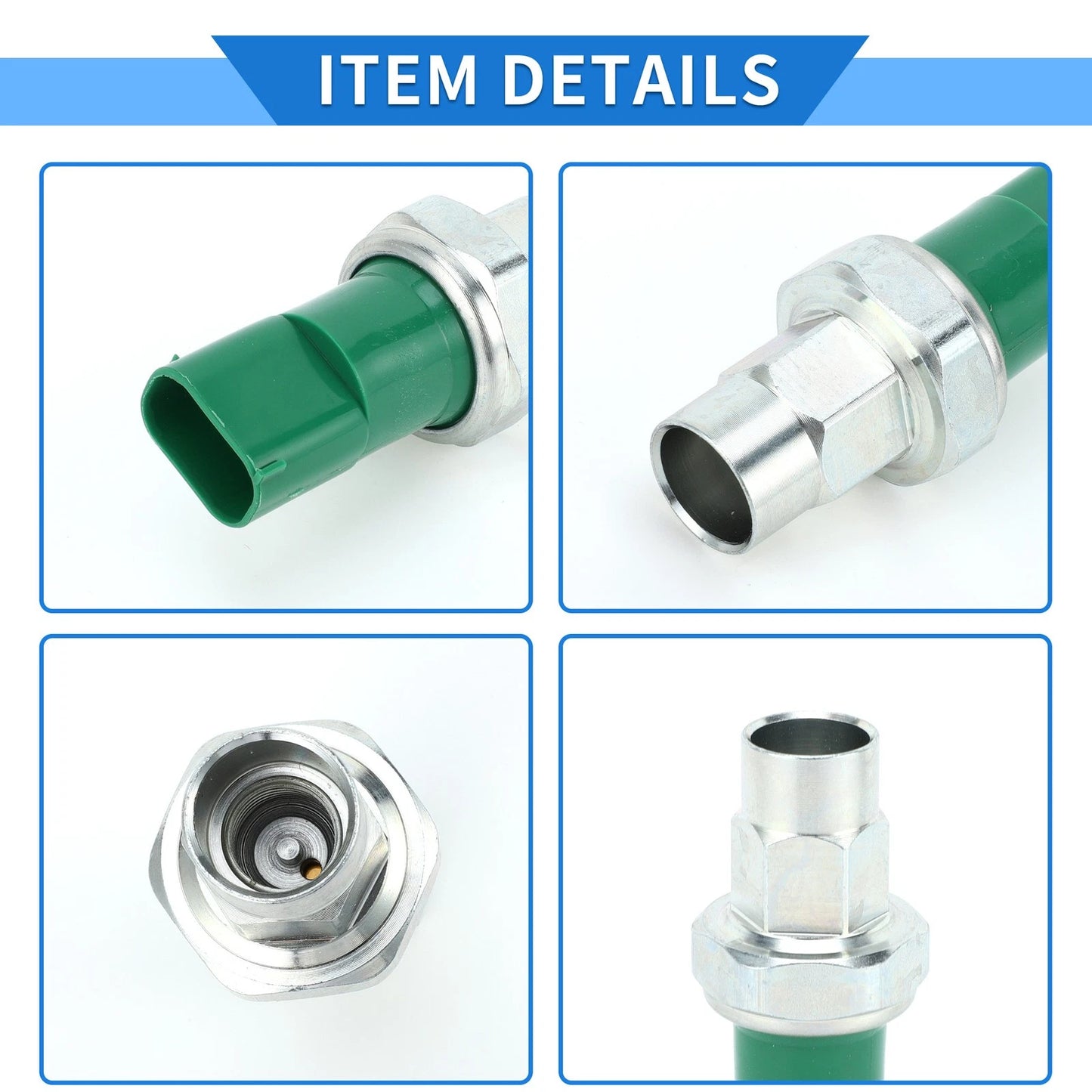 A/C Pressure Switch Sensor for BMW 740iL Metal (1995 - 1998)