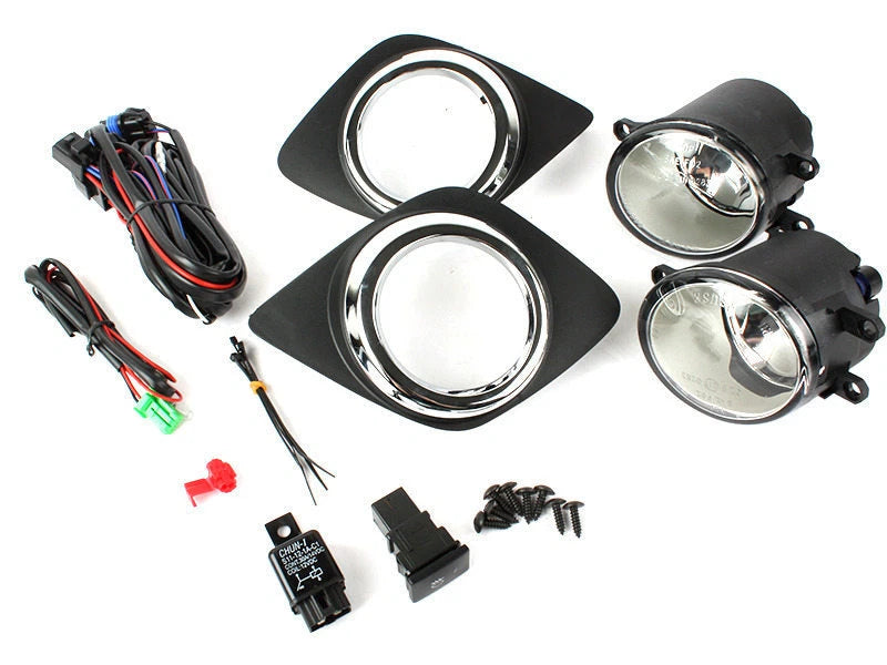 Fog Light with Cover Wiring Switch Kit for Toyota Rav4 (2010-2012)