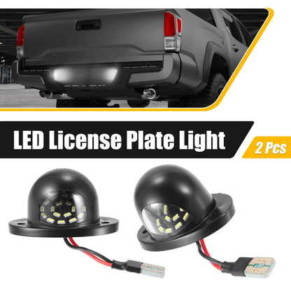 LED License Plate Light Lamp Assembly for Dodge RAM 1500 6000K White