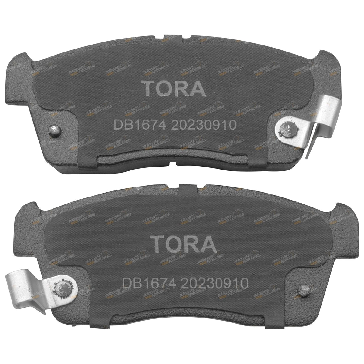 Front Disc Brake Pads Set for Suzuki Alto GF 3cyl 1.0L K10BN (2009-2014)