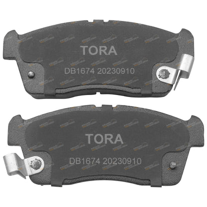 Front Disc Brake Pads Set for Suzuki Alto GF 3cyl 1.0L K10BN (2009-2014)