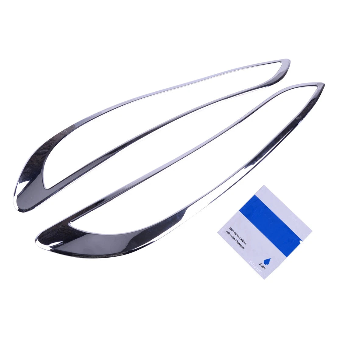 Headlight Cover Chrome Surround Accessory for Jeep Cherokee (2014-2018)
