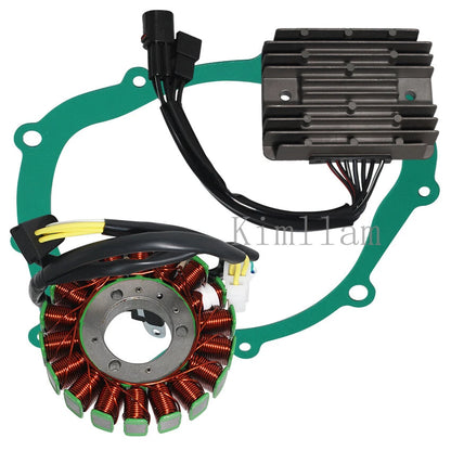 Stator Coil, Regulator Rectifier, Gasket for Suzuki SFV400, SFV650 (2009-2015)