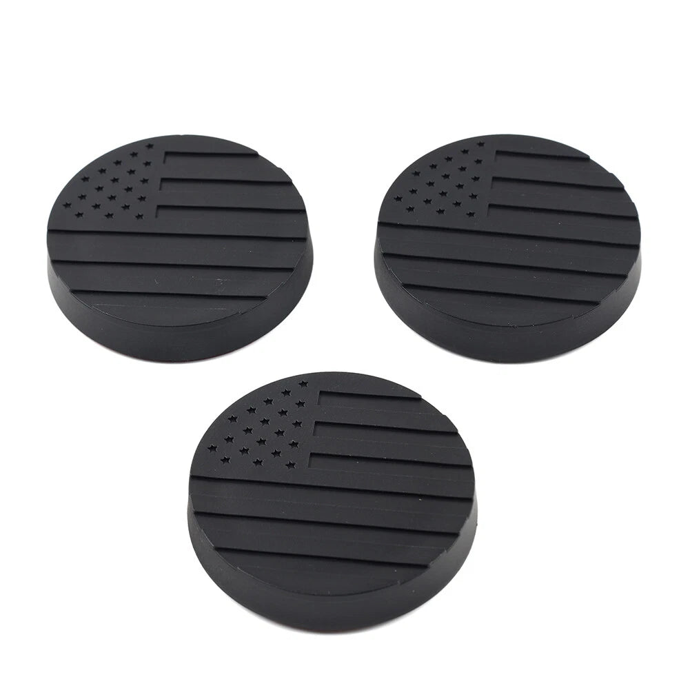 Lock Door Key Hole Socket Cover Trim for Jeep Wrangler (1997-2023)