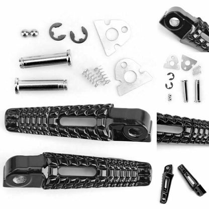 Rear Footrest Pegs for Suzuki GSXR 600 750 2006-2014 GSXR1000 2005-2014 Black