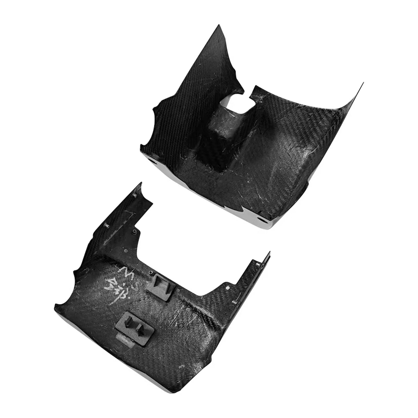 Carbon Fiber Steering Wheel Base Cover for SUBARU BRZ, TOYOTA GR86 (13-21)