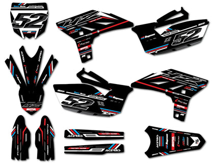 Yamaha YZF 250 Sticker Kit Decals (2010-2013)