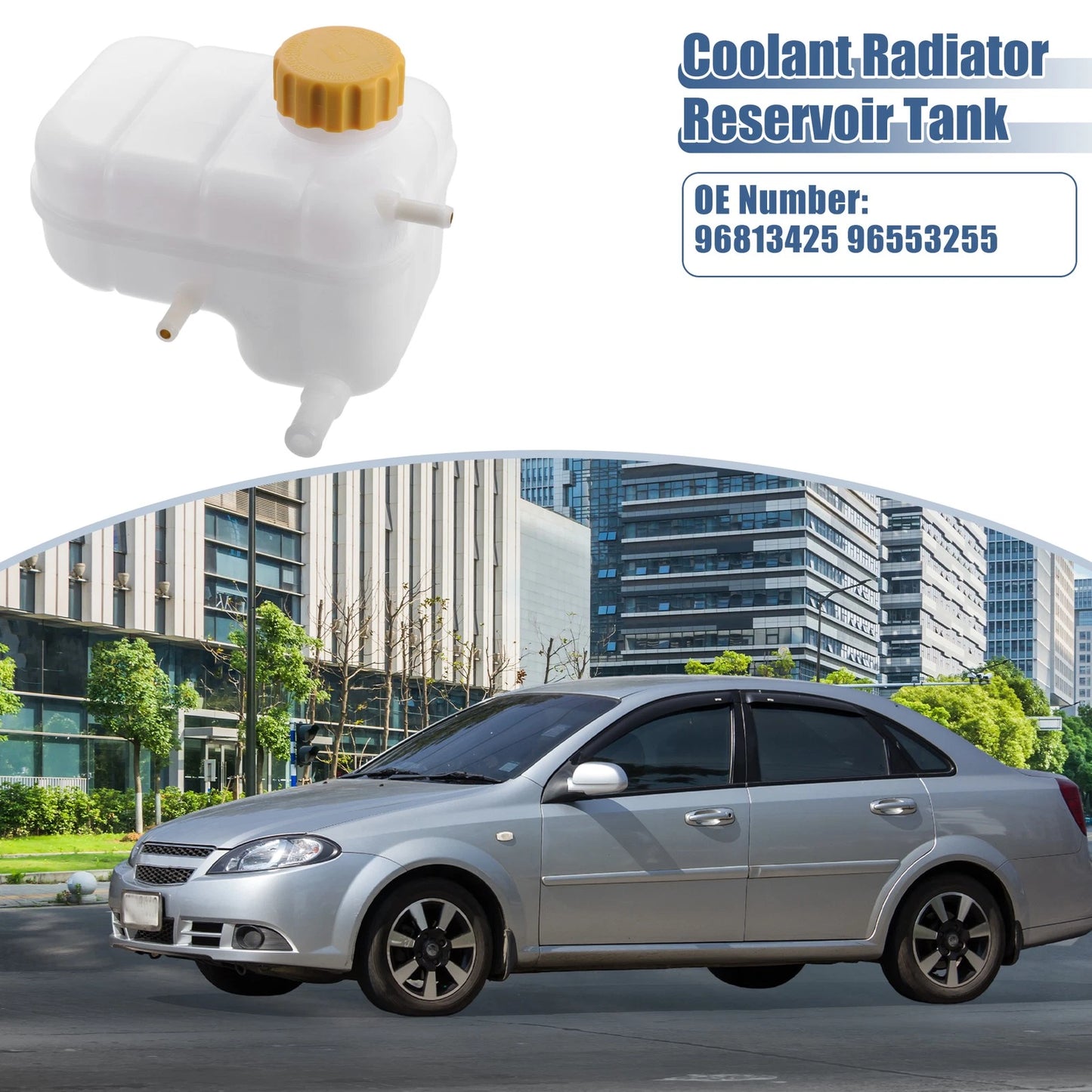 Coolant Reservoir Tank for Suzuki Forenza, Reno, Chevrolet (2004-2008)