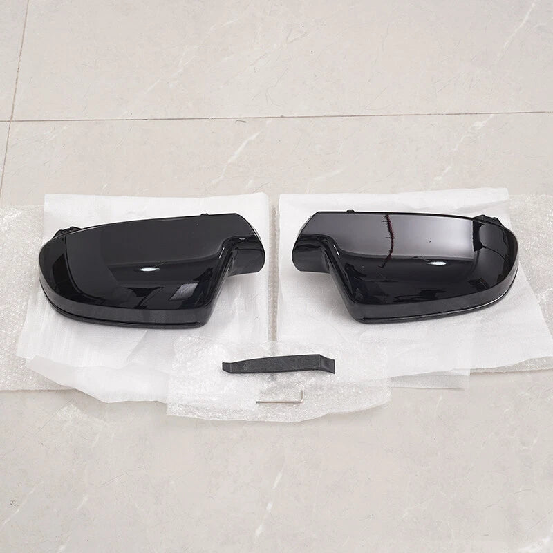 Glossy Black Mirror Covers for Audi A3 A4 A5 B8.5 (2013-2016)
