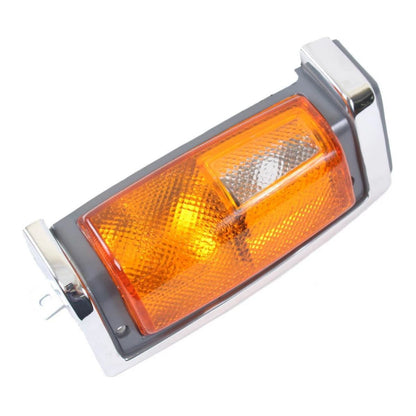 Corner Light Lamp Chrome Gray Left Fits Nissan Navara D21 Pickup 1986-90 D06