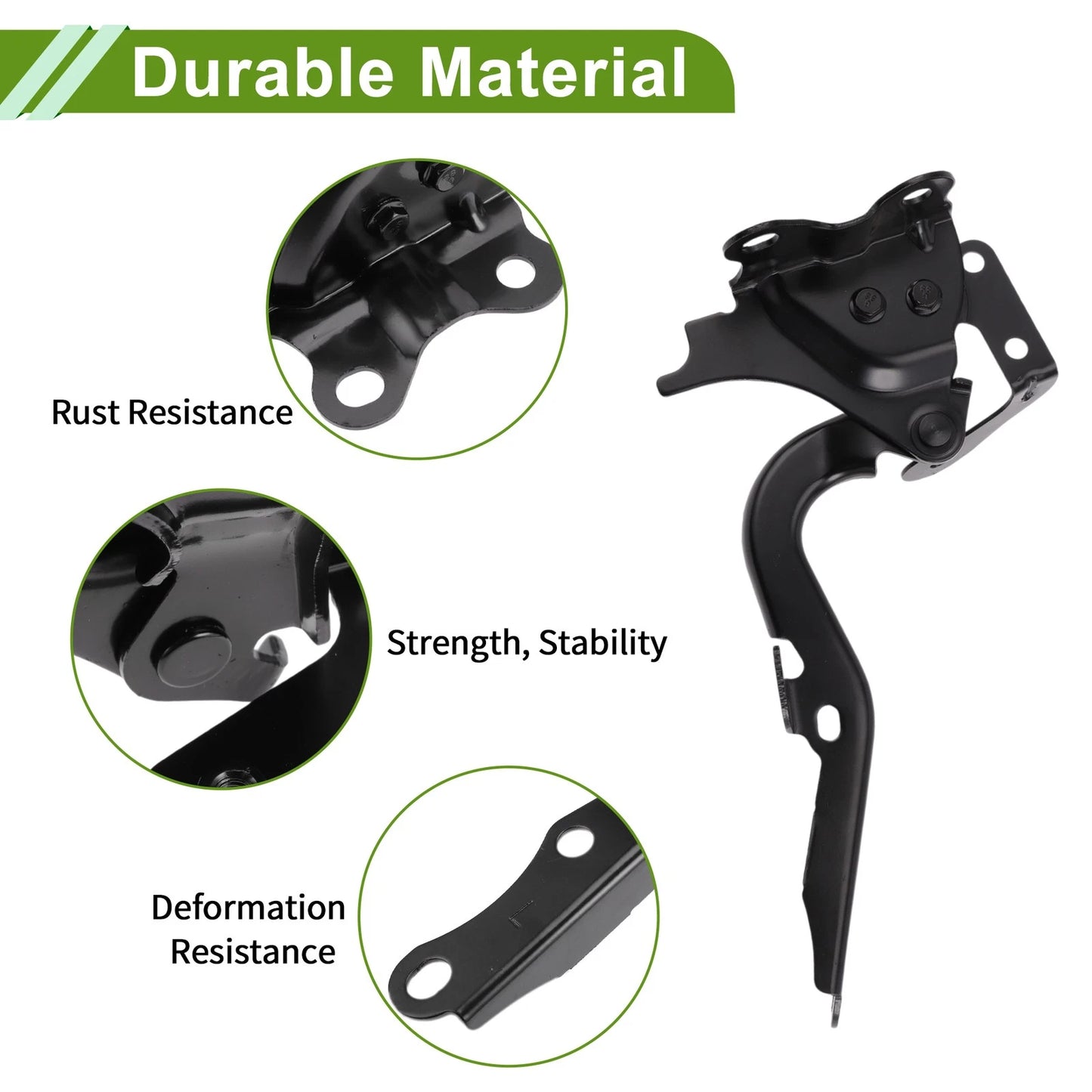 Hood Hinges 1 Pair for Lexus RX350 (2010-2015)