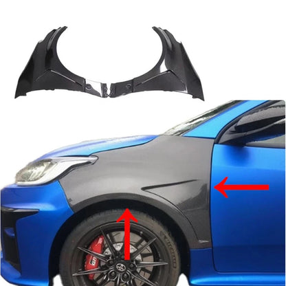 Real Carbon Fiber Front Vented Fenders Wing for Toyota GR Yaris GXPA16 2020-2024