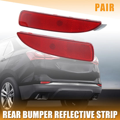 Rear Bumper Reflector for Toyota Yaris (2012-2018) - 1 Pair Side Marker Lights