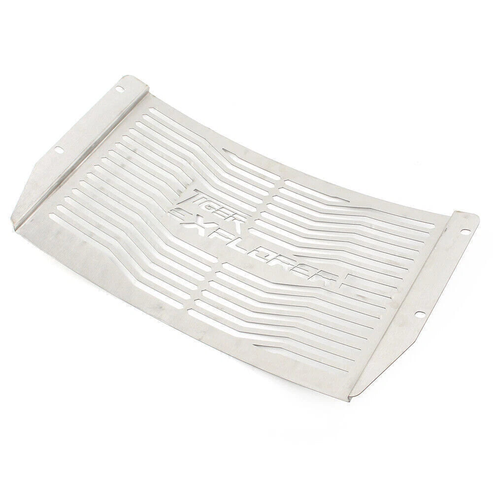 CNC Radiator Guard Protector Silver Grill Cover for TIGER 1200 EXPLORER (2012-2017)