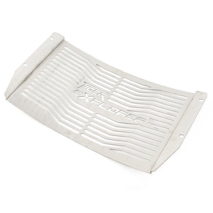 CNC Radiator Guard Protector Silver Grill Cover for TIGER 1200 EXPLORER (2012-2017)