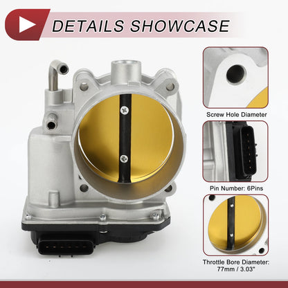 Throttle Body Actuator for Land Rover Range Rover Sport 4.2L 4.4L (2006-2009)