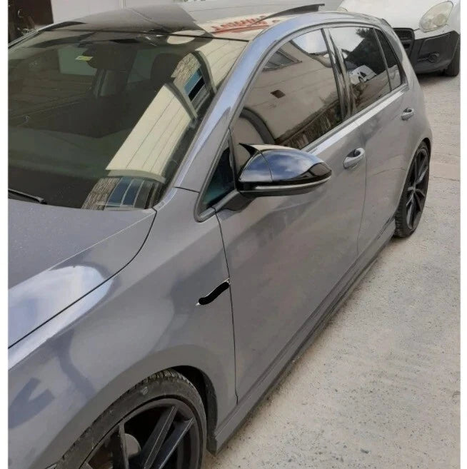 2 Piece Side View Mirror Covers for Volkswagen Golf 7 MK7 MK7.5 (2013-2020)