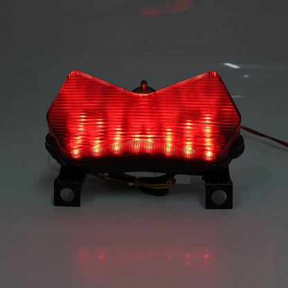 LED Tail Light Turn Signal for Kawasaki Z750 ZX6R 2003-2006 Smoke