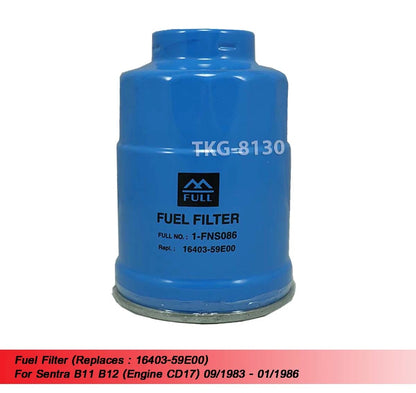 Fuel Filter for Nissan Sentra B11 B12 CD17 (1983-1989)