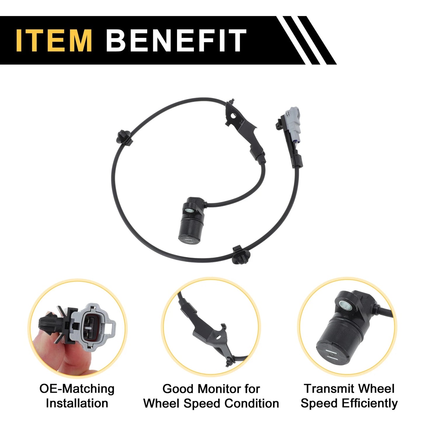 ABS Wheel Speed Sensor for Toyota Hilux (2005-2015) Rear Right