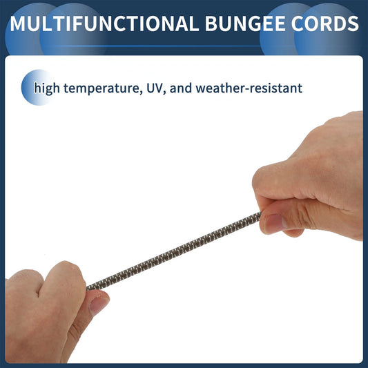 10 x 25cm Adjustable Mini Bungee Cords for Luggage - Assorted Colors