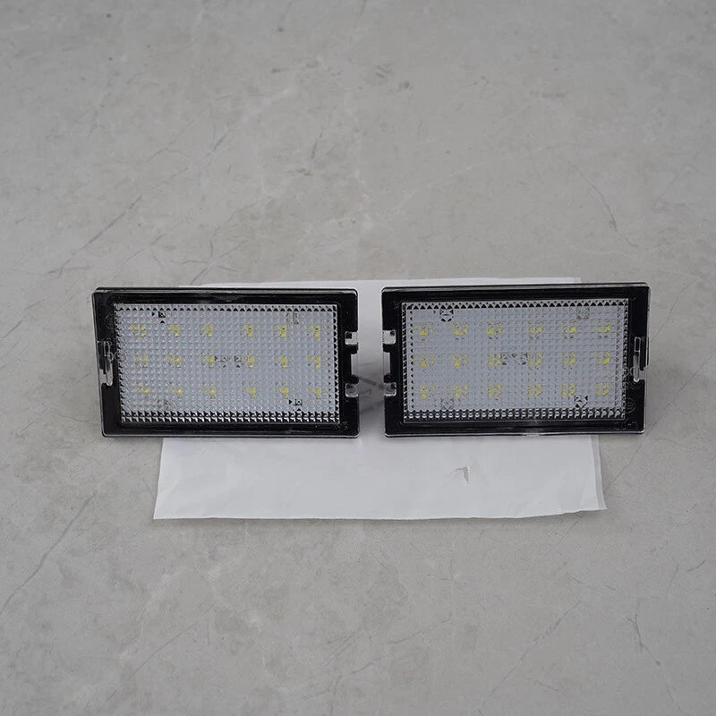 White LED License Plate Lights for Range Rover Sport Discovery L320 LR2 LR3 LR4