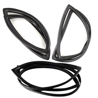 Windshield Rubber w/o Moulding F+R Set 3 Fits Nissan Patrol Safari Y60 87-97 D05