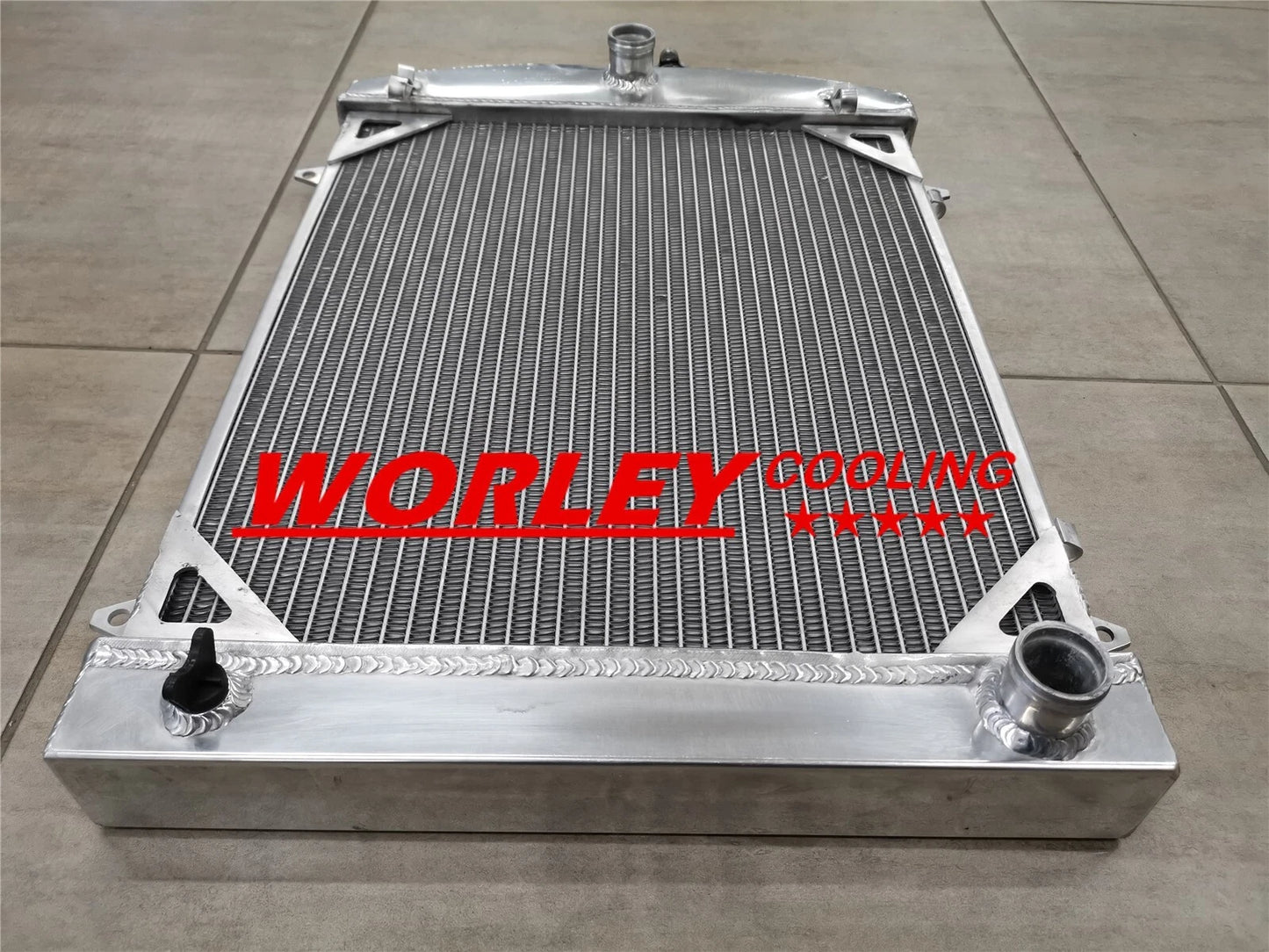 Aluminum Radiator 2-Core for Holden FJ FX (1948-1955)