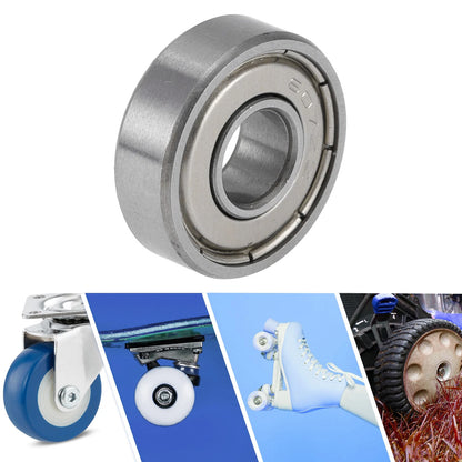 607ZZ 7x19x6mm Deep Groove Ball Bearings for Scooter Skateboard Wheel