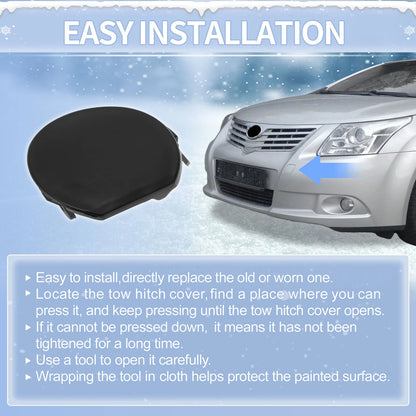 Left Front Tow Hook Cover for Toyota Auris (2013-2015)