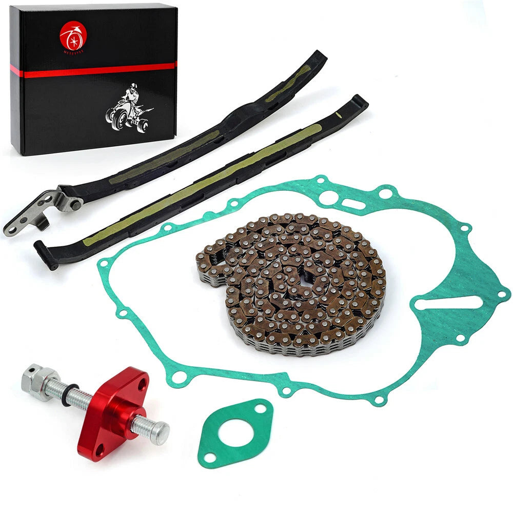 Camshaft Timing Chain Guides Tensioner Set for Yamaha Raptor 660R (2001-2005)