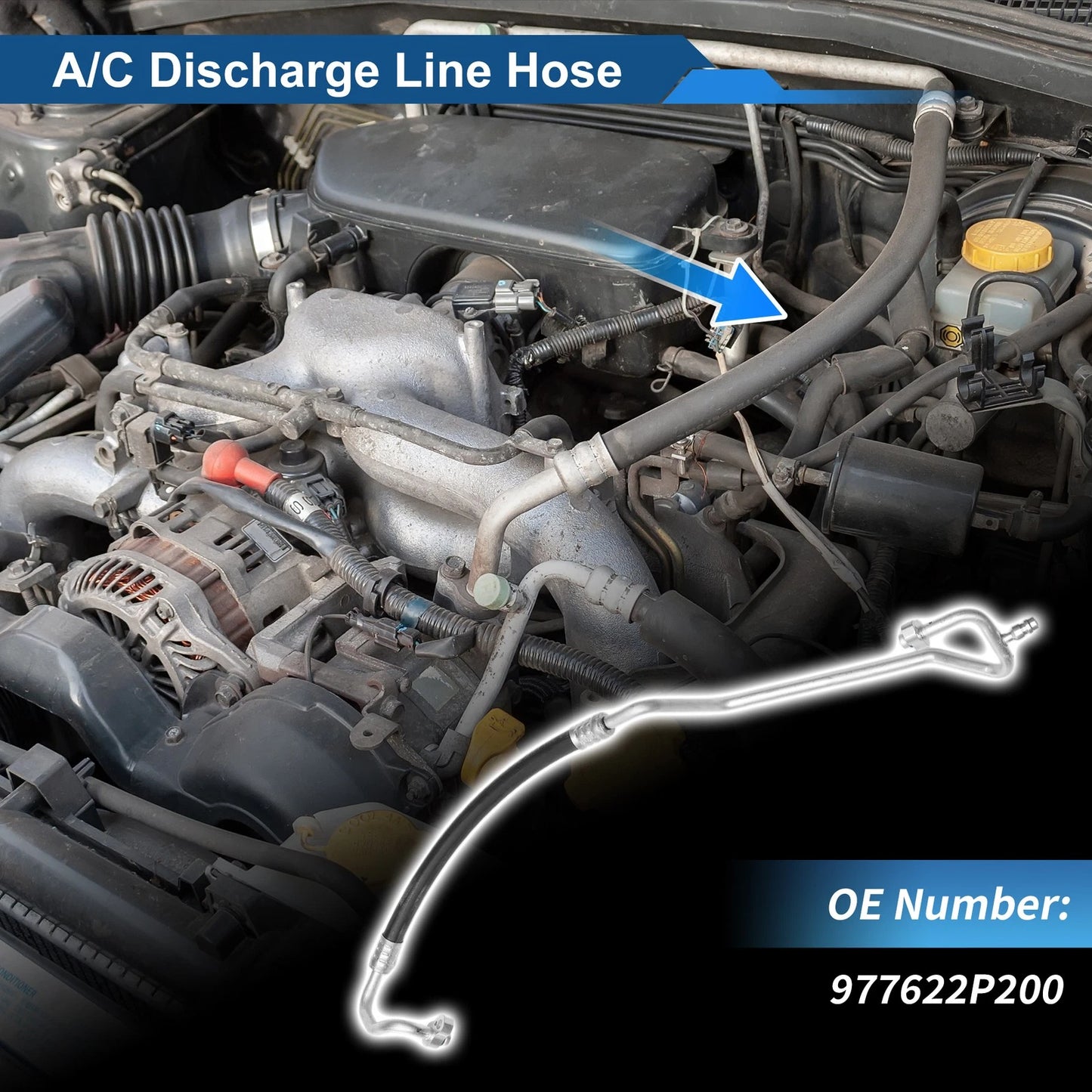 A/C Refrigerant Liquid Hose for Kia Sorento (2011-2015)