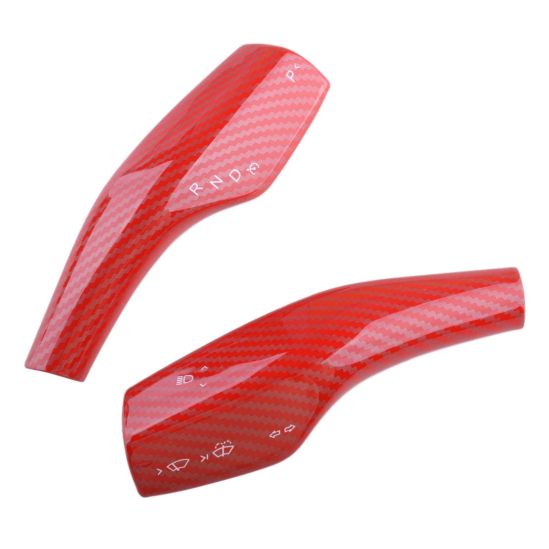 Carbon Fiber Steering Wheel Shift Paddle Trim for Tesla Model