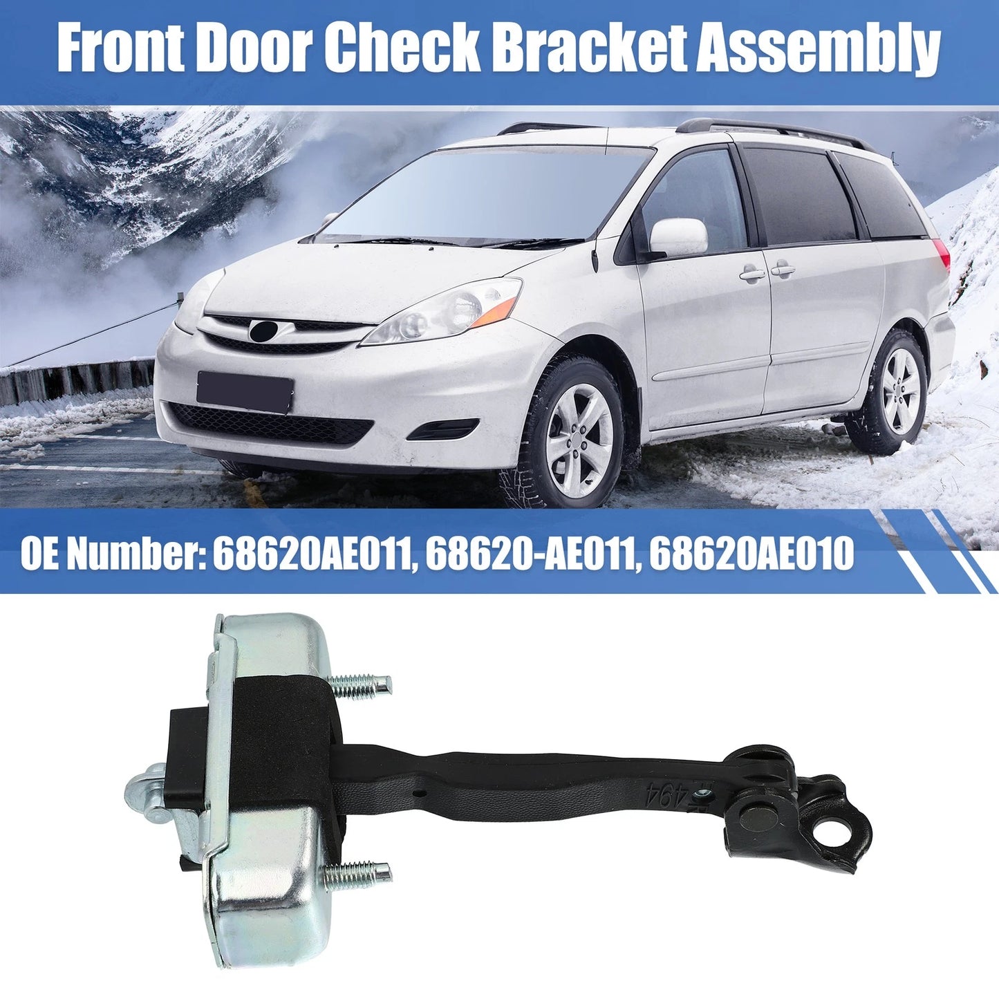 Front Door Check Strap Assembly for Toyota Sienna