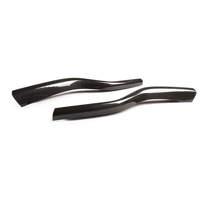 Real Carbon Fiber Rear Lamp Bumper Cover Trim For Ferrari F458 2011-2015