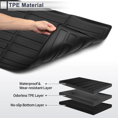 Cargo Liner Rear Trunk Mat for Honda Pilot (2016-2024)