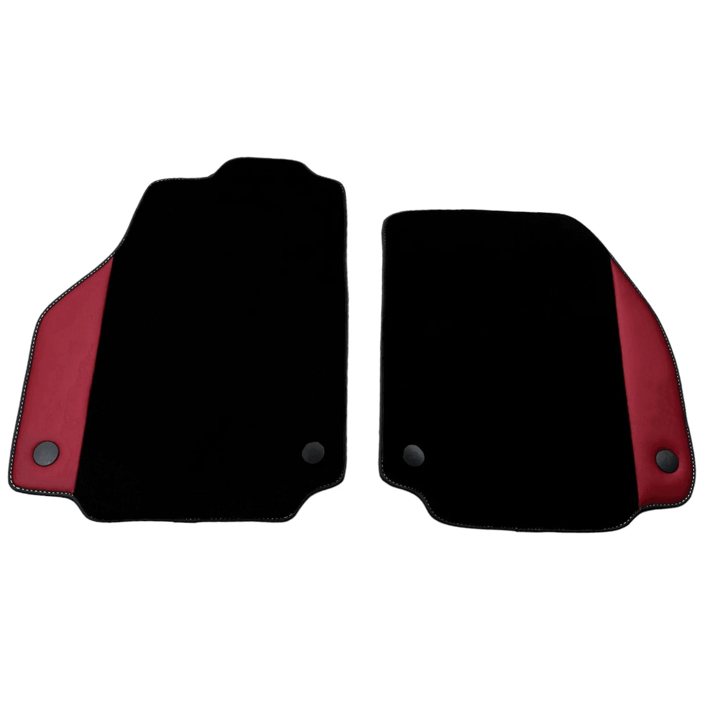 AutoWin Floor Mats for Ferrari F8 Tributo | Bordeaux Nappa Leather