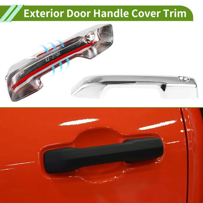 Exterior Door Handle Cover Trim / 1 Set for Toyota Tacoma (2024–2025)