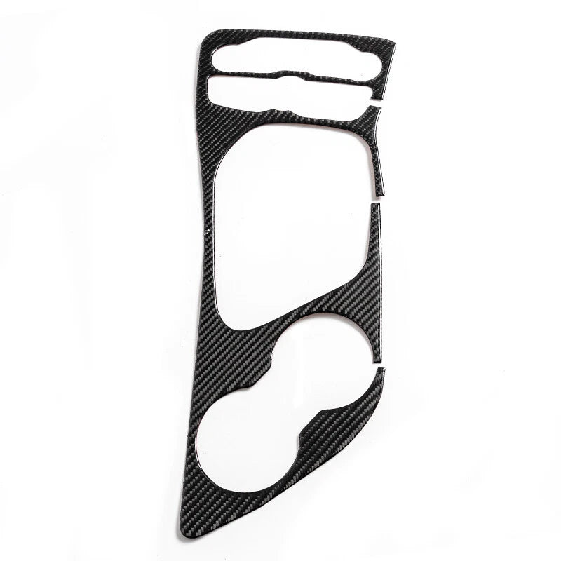 Carbon Fiber Interior Gear Shift Box Panel Trim Cover for Dodge Challenger (2015-2023)