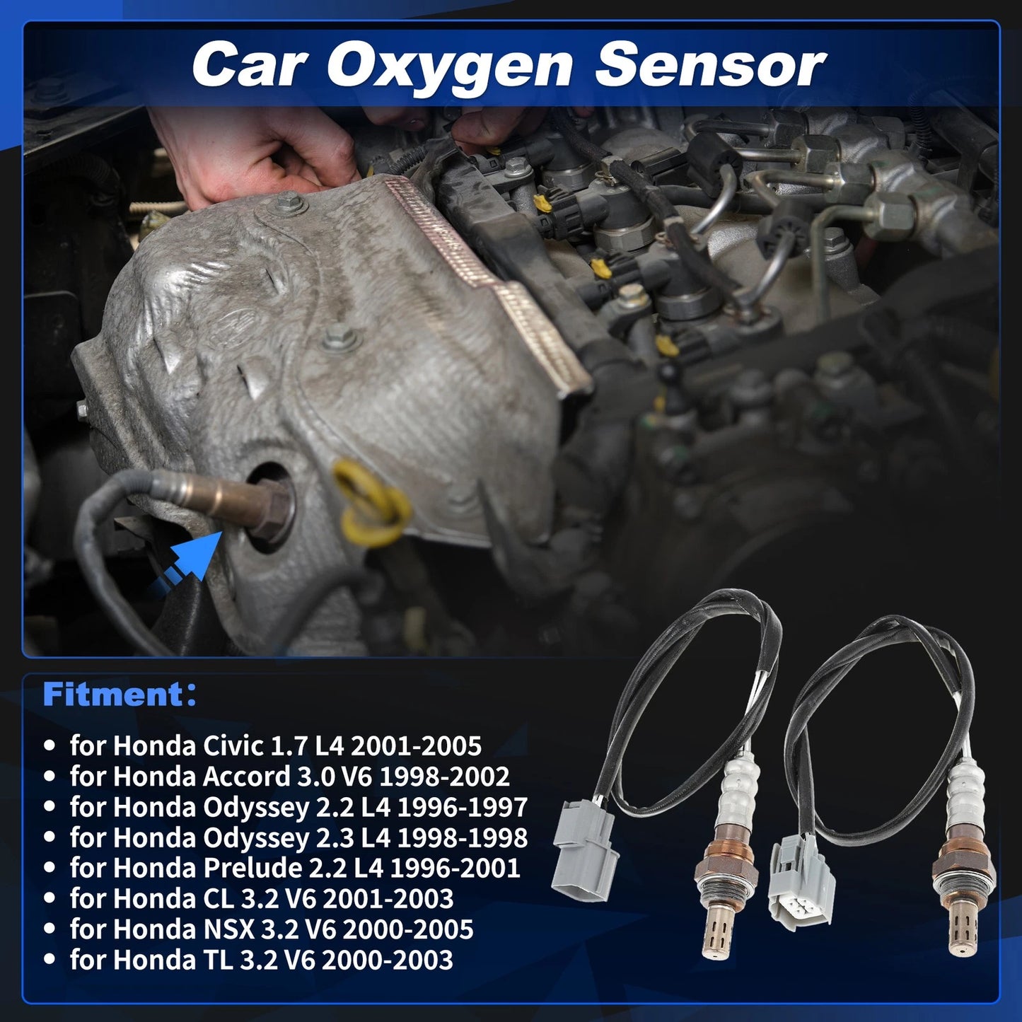 Oxygen Sensors  for Honda Civic 1.7 L4 (2001-2005)