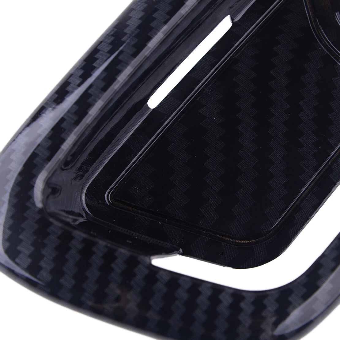 4 x Carbon Fiber Door Handle Bowl Covers for Grand Cherokee (2014-2018)