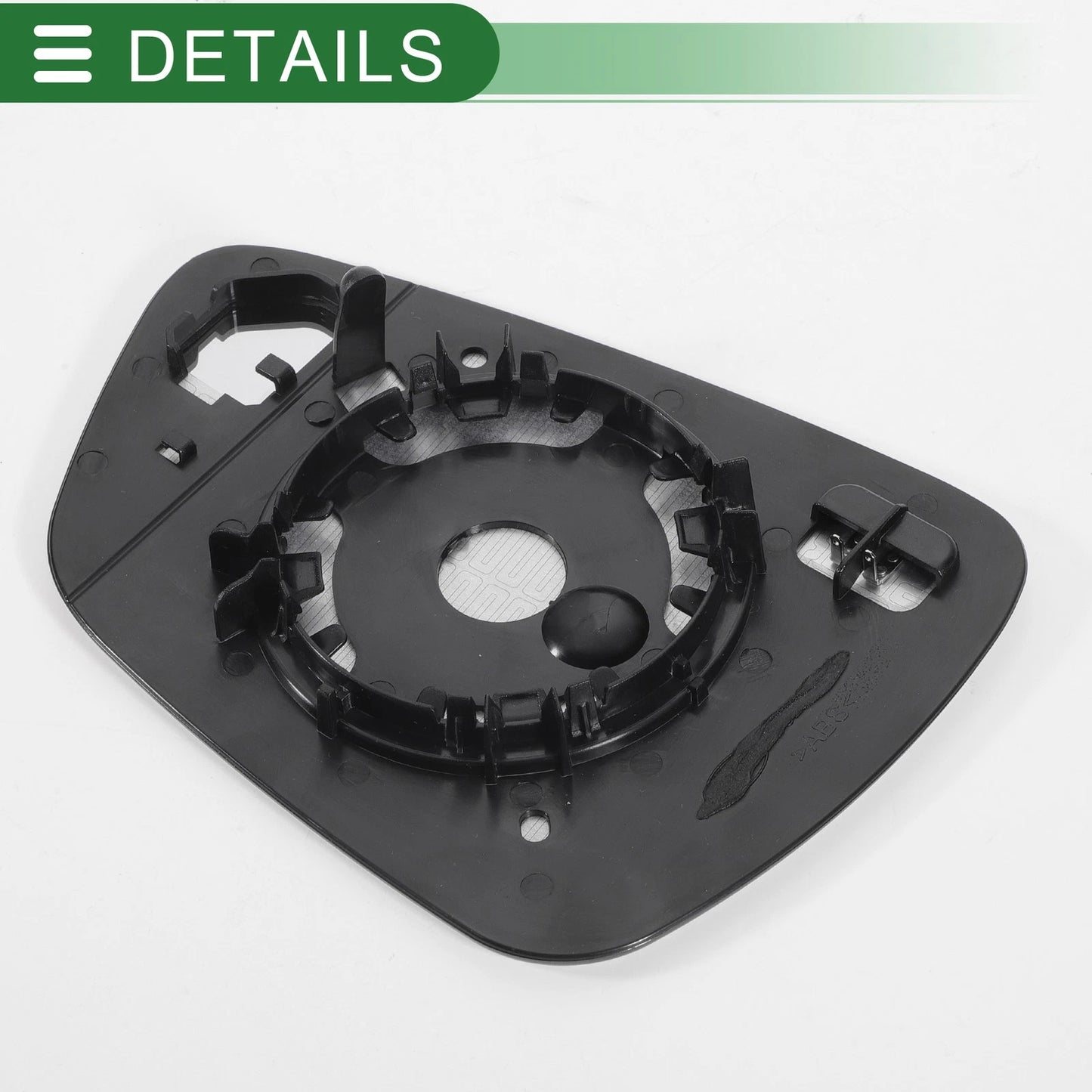 Right Side White Heated Mirror Glass for Ford Kuga (2019-2023)