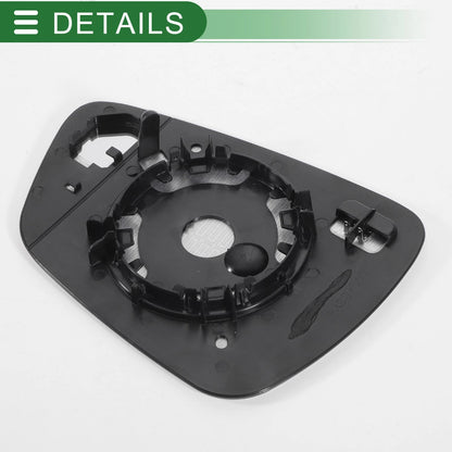 Right Side White Heated Mirror Glass for Ford Kuga (2019-2023)