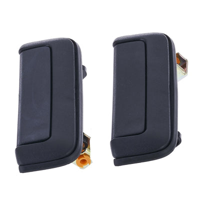 Outer Door Handle Set of 2 for Mitsubishi Triton (1996-2007) Black