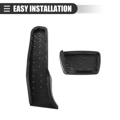 Brake & Accelerator Pedal Covers for Chevrolet Camaro (2016-2023) Black