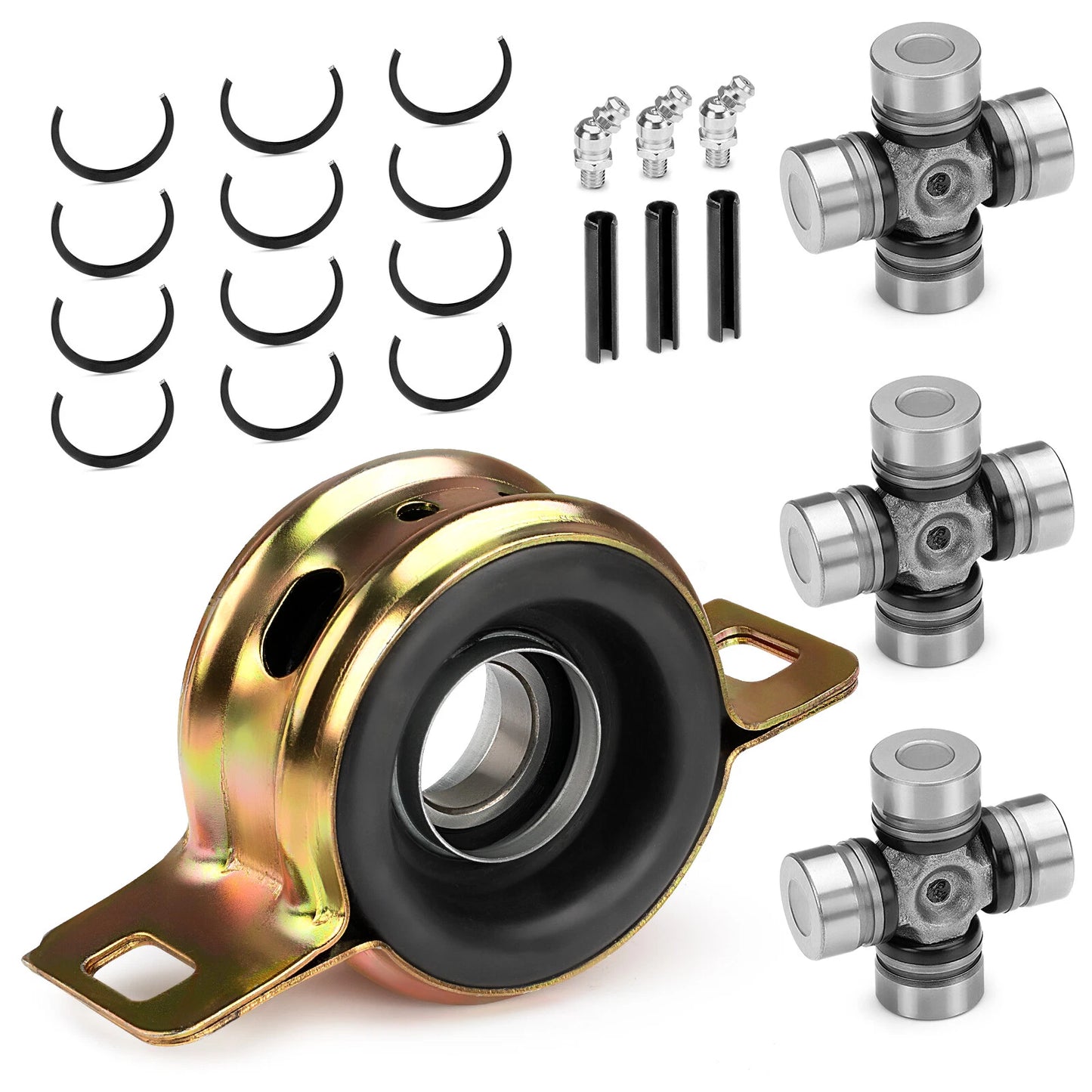 Prop shaft Bearing Carrier & U-joint for Polaris RZR XP4 Turbo (2016–2017)