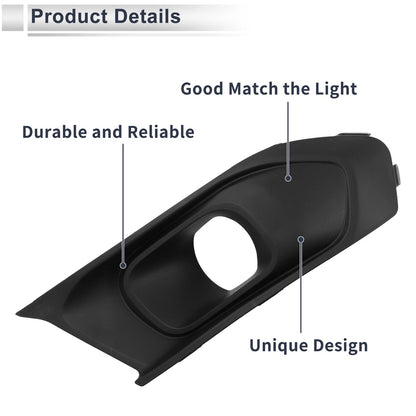 Front Right Fog Light Grill for Ford Escort (2019)
